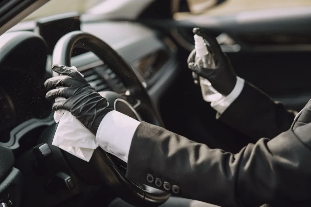 Professional fleet vehicle cleaning and detailing in Dubai